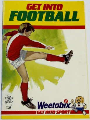 1985 Weetabix Get into Football leaflet