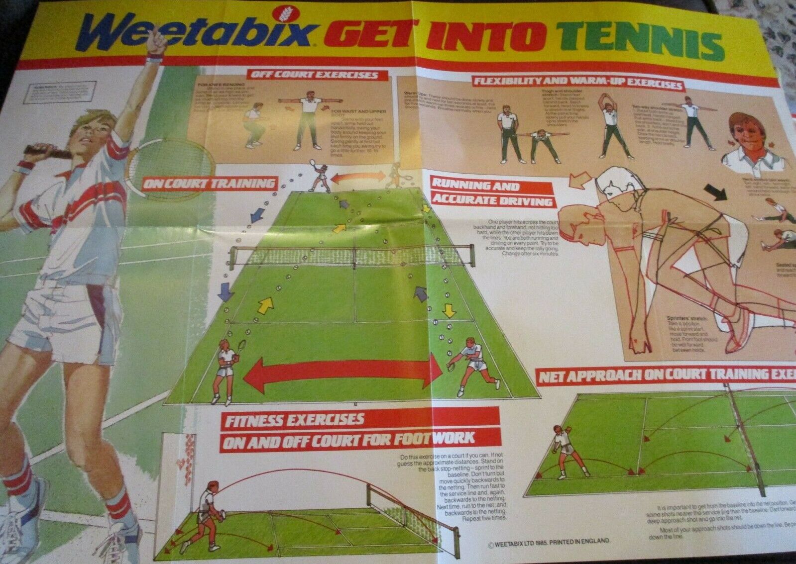 1985 Weetabix Thought of Sport Tennis (2)