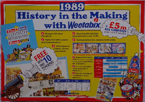 1989 Weetabix Weetagang History Book Promotion Planneer (1)