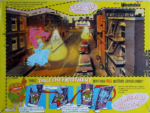 1986 Weetabix Weetagang Just Do It Street Scene