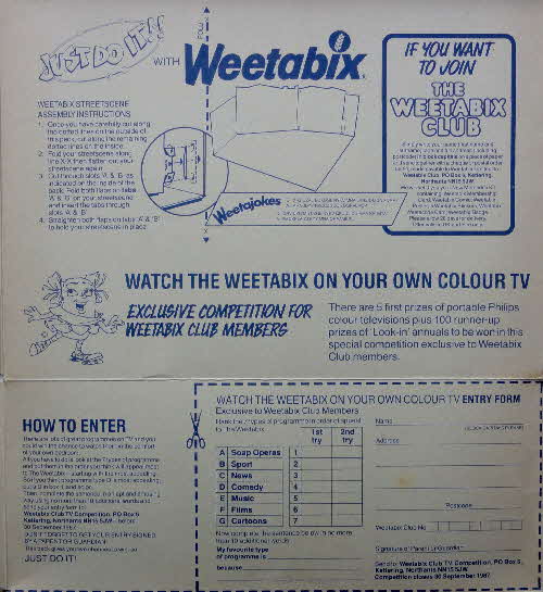 1986 Weetabix Weetagang Just Do It Supermarket scene (1)