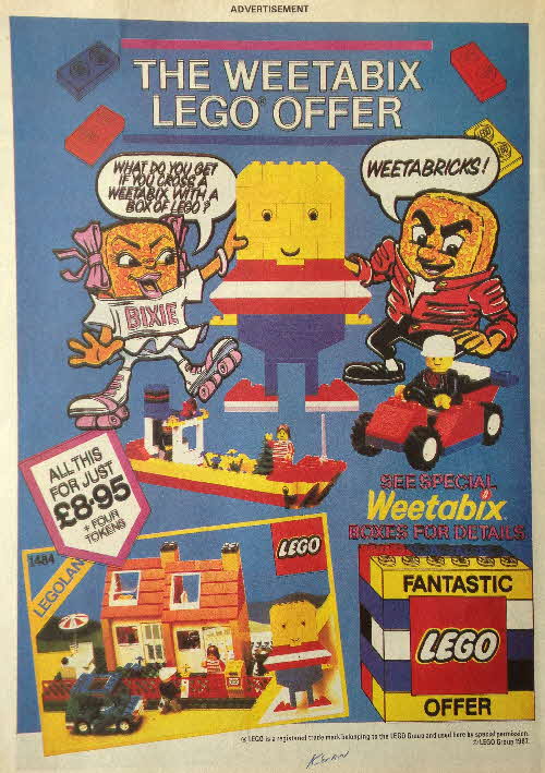 1987 Weetabix Lego House Advert