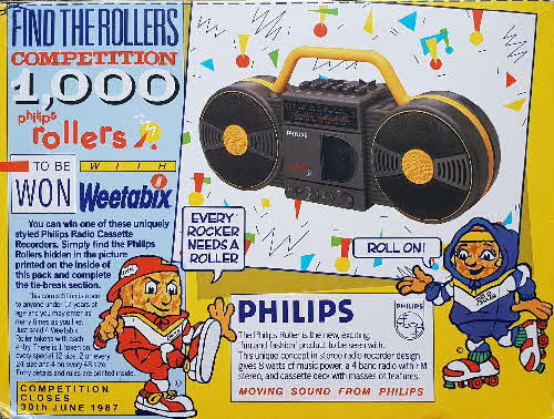 1986 Weetabix Philips Radio Competition
