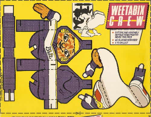1986 Weetabix Crew Bixie