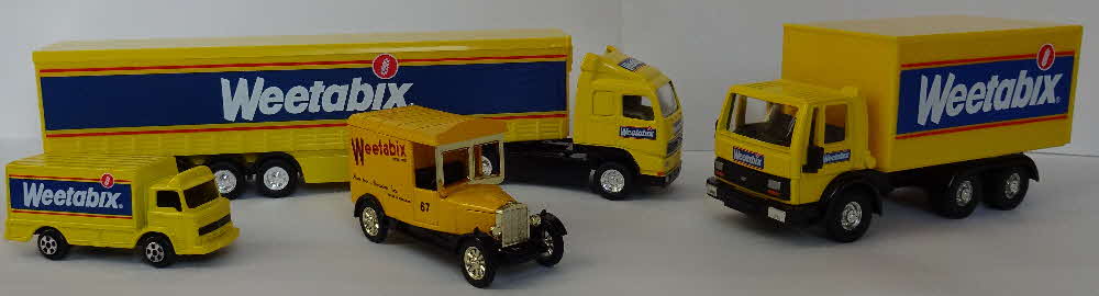 1998 Weetabix Corgi Lorry Collection Set (1)