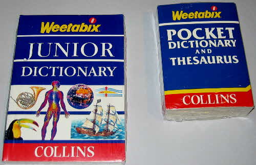 1997 Weetabix Dictionary Collection 1