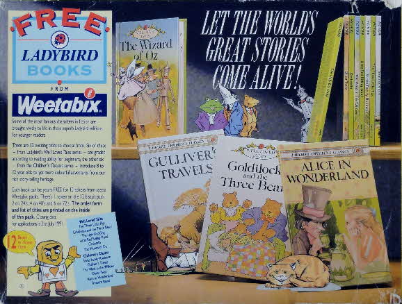 1990 Weetabix Ladybird Books