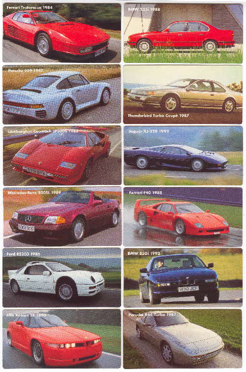 1994 Weetabix Performance Cars