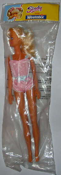 1991 Weetabix Sindy doll