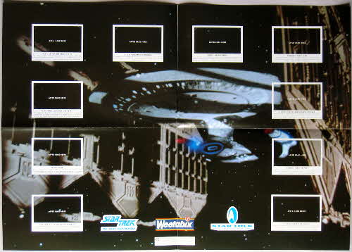 1995 Weetabix Star Trek Poster