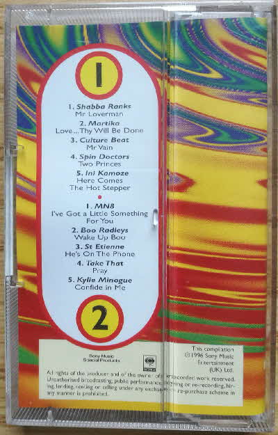 1996 weetabix Top of the Pops Tapes  (3)