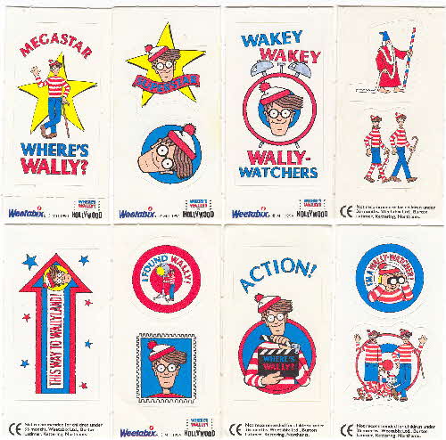 1994 Weetabix Where's Wally in Hollywood back