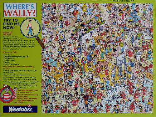 1994 Weetabix Wheres Wally  Land of Sports