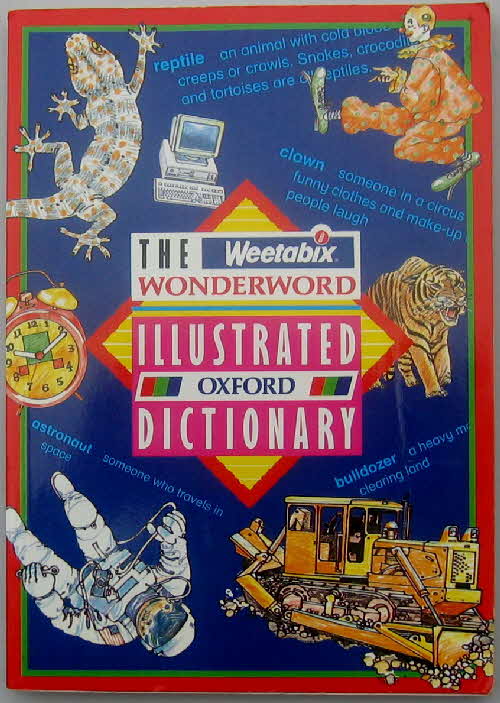 1990 Weetabix Wonderworld Illustrated Oxford Dictionary