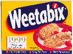 1999 Weetabix Recipe calendar
