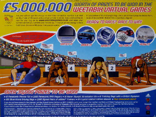 2004 Weetabix Olympic Running