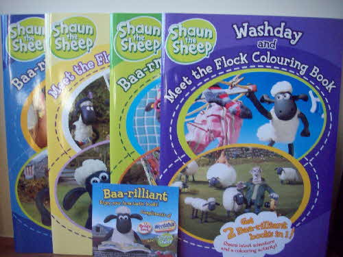 2009 Weetabix Shaun the Sheep Books1