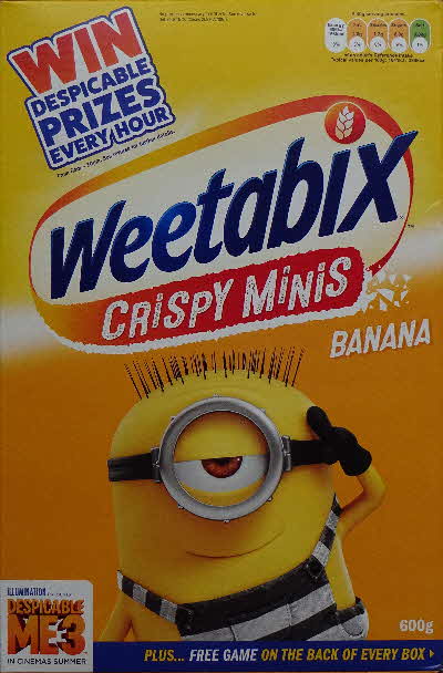 2017 Weetabix Minis Banana Despicable Me 3 (2)