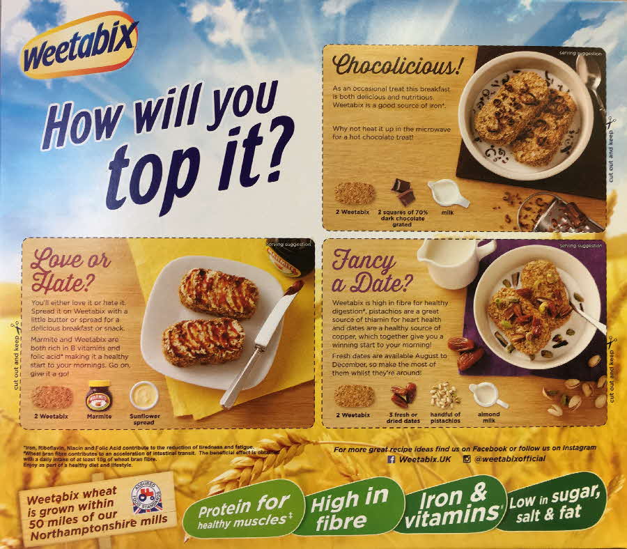 2017 Weetabix How Will You Top It (1)