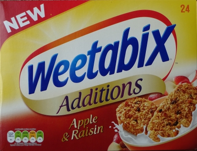 2017 Weetabix Additions Apple & Raisins New (3)1 small