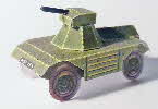 Weetabix Workshop Series 9 Army Armoured Scout Car made1 small