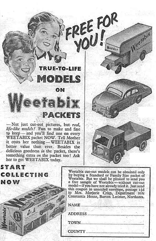 1953 Apr Weetabix Workshop Series 1