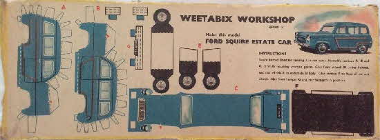 Weetabix workshop series 14 Ford Squire Estate Car