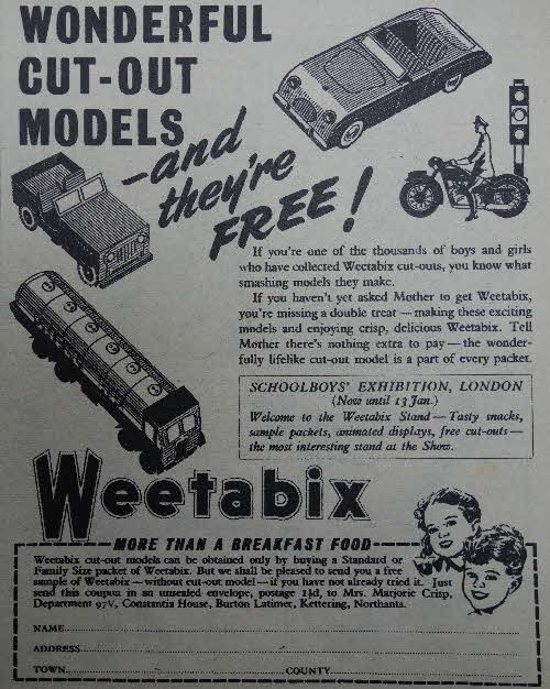 1953 Weetabix Workshop Vehicles Series 2 (2)