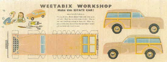 1954 Weetabix Workshop Series 3 morris oxford estate