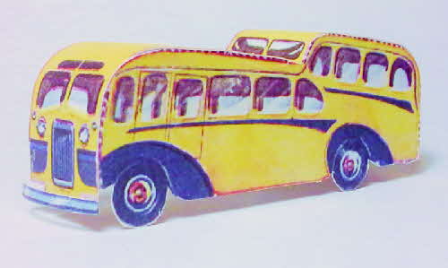 1955 Weetabix workshop series 4 Observation Coach made
