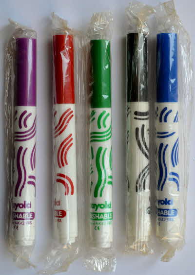 1995 Weetos Crayola Pens mint