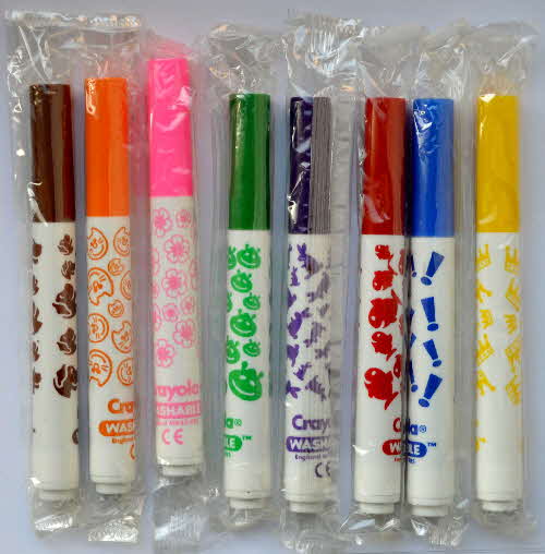 1998 Weetos Crayola Mini Stampers - mint