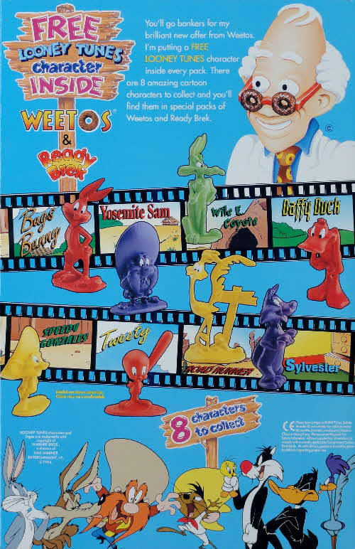 1995 Weetos Looney Tunes Character