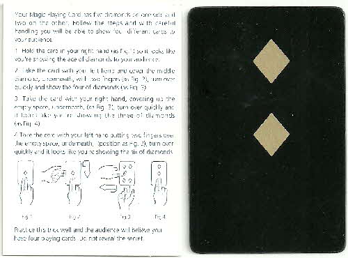 1993 Weetos Magic Tricks - playing card