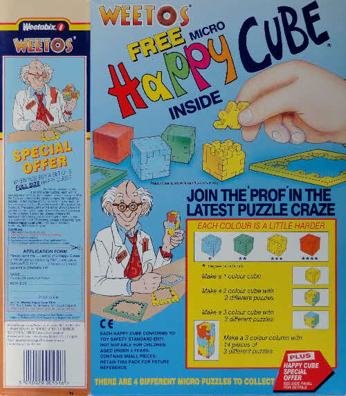 1991 Weetos Micro Happy Cube1