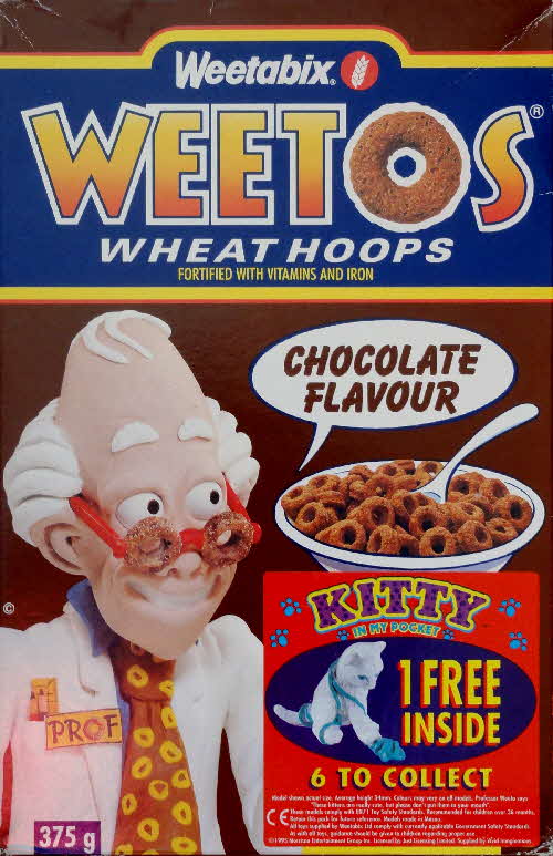 1996 Weetos Puzzle Pack & Kitty in My Pocket front