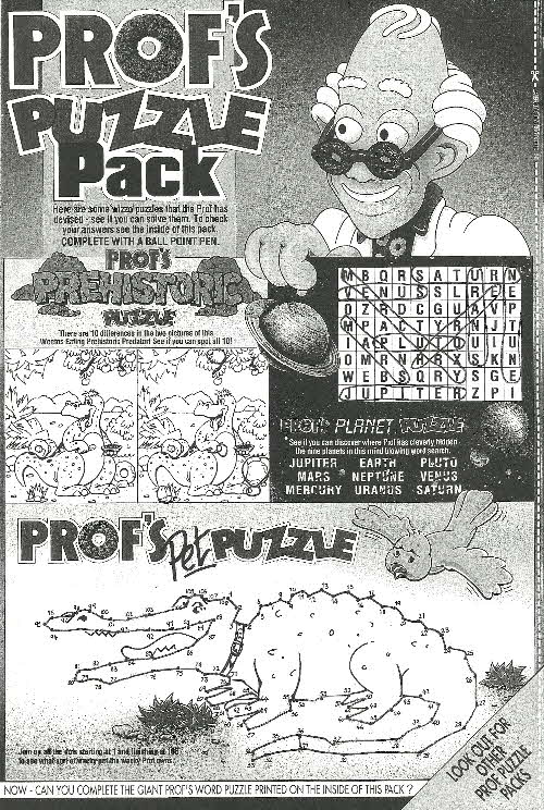 1996 Weetos Puzzle Pack 2 (betr)