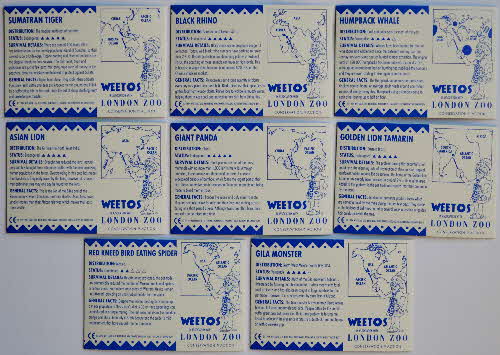 1994 Weetos Wild Animal Moving Picture Card (2)