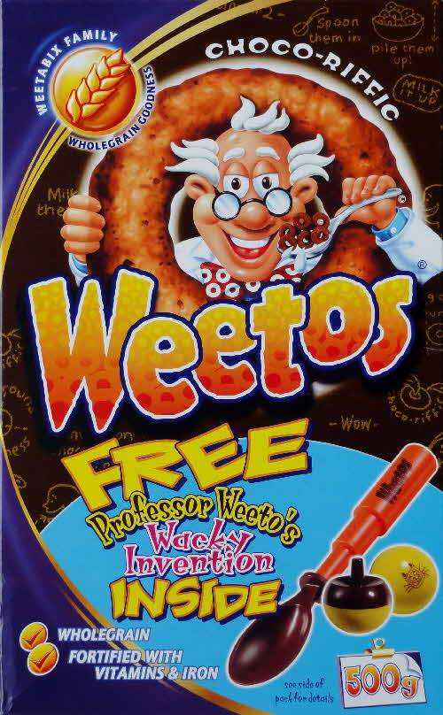 2005 Weetos Professor Weetos  Wacky Inventions - Spoon spinning top front