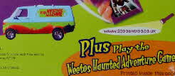 2004 Weetos Scooby Doo 2 Spooky Moving Picture - Haunted Adventure Game