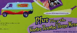 2004 Weetos Scooby Doo 2 Spooky Moving Picture - Haunted House Maze