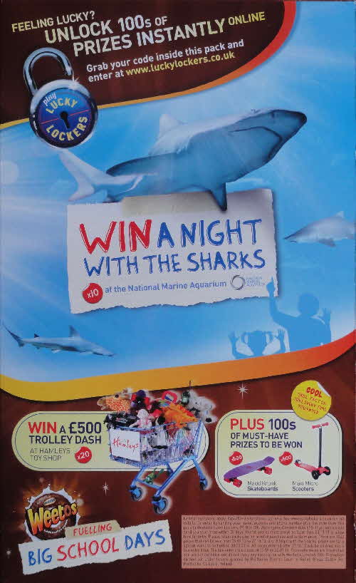 2013 Weetos Win a Night with Sharks