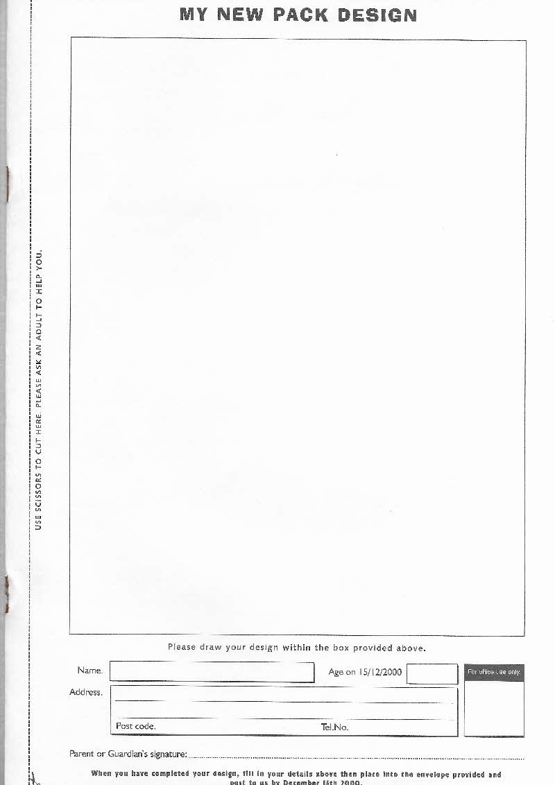 2000 Rice Krispies Design you Own Pack 5