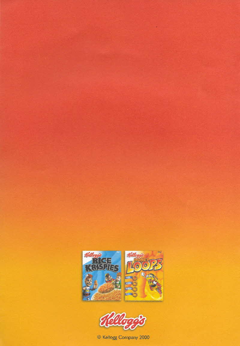 2000 Rice Krispies Design you Own Pack 7