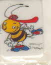 1986 Honey Smacks Barnabee sticky badges 3 small