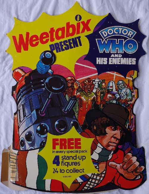 1975 Weetabix Dr Who & His Enemies Shop Display (1)1