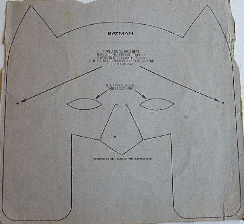 1980 Weetabix Batman Face Mask Batman large (2)